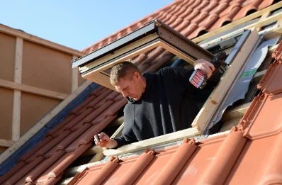 Pose de fenêtres de toit Velux au Garric